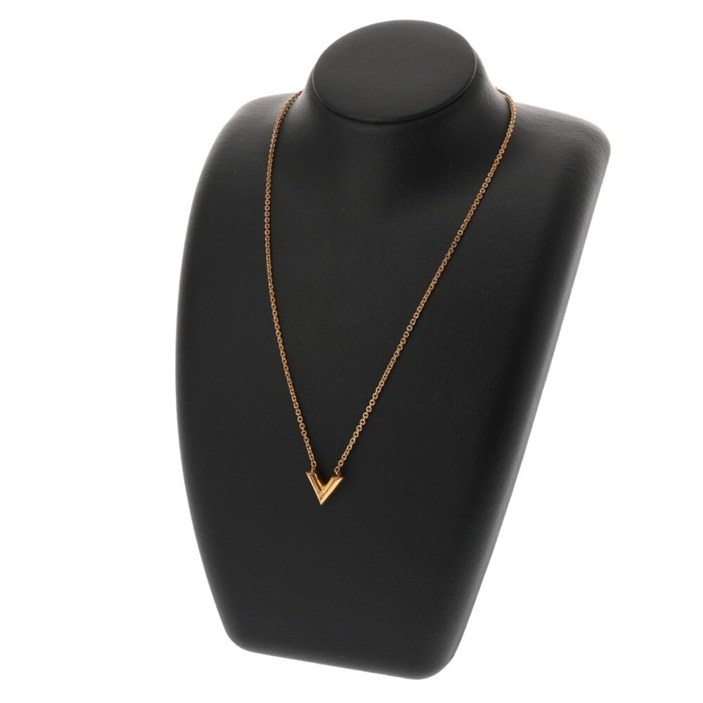 LOUIS VUITTON Gold Necklace - Picture 8 of 8